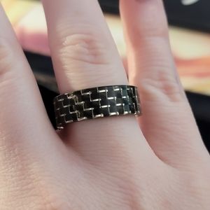 Carbon fiber ring